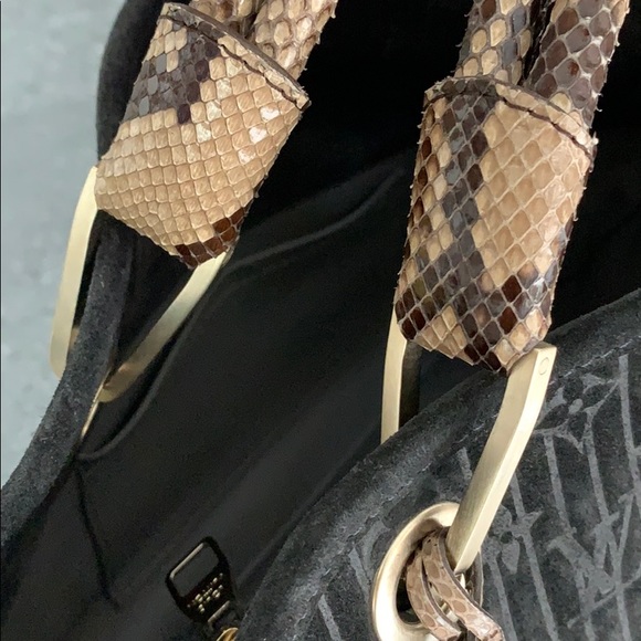 LOUIS VUITTON WHISPER KHOL MONOGRAM TOTE - Picture 7 of 14